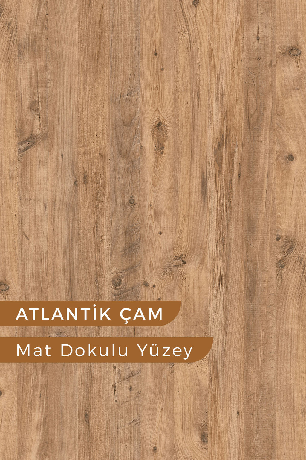 AD-2 Banyo Dolabı, Tek Kapaklı Lavabo Üstü Aynalı Banyo Dolabı - Atlantik Çam