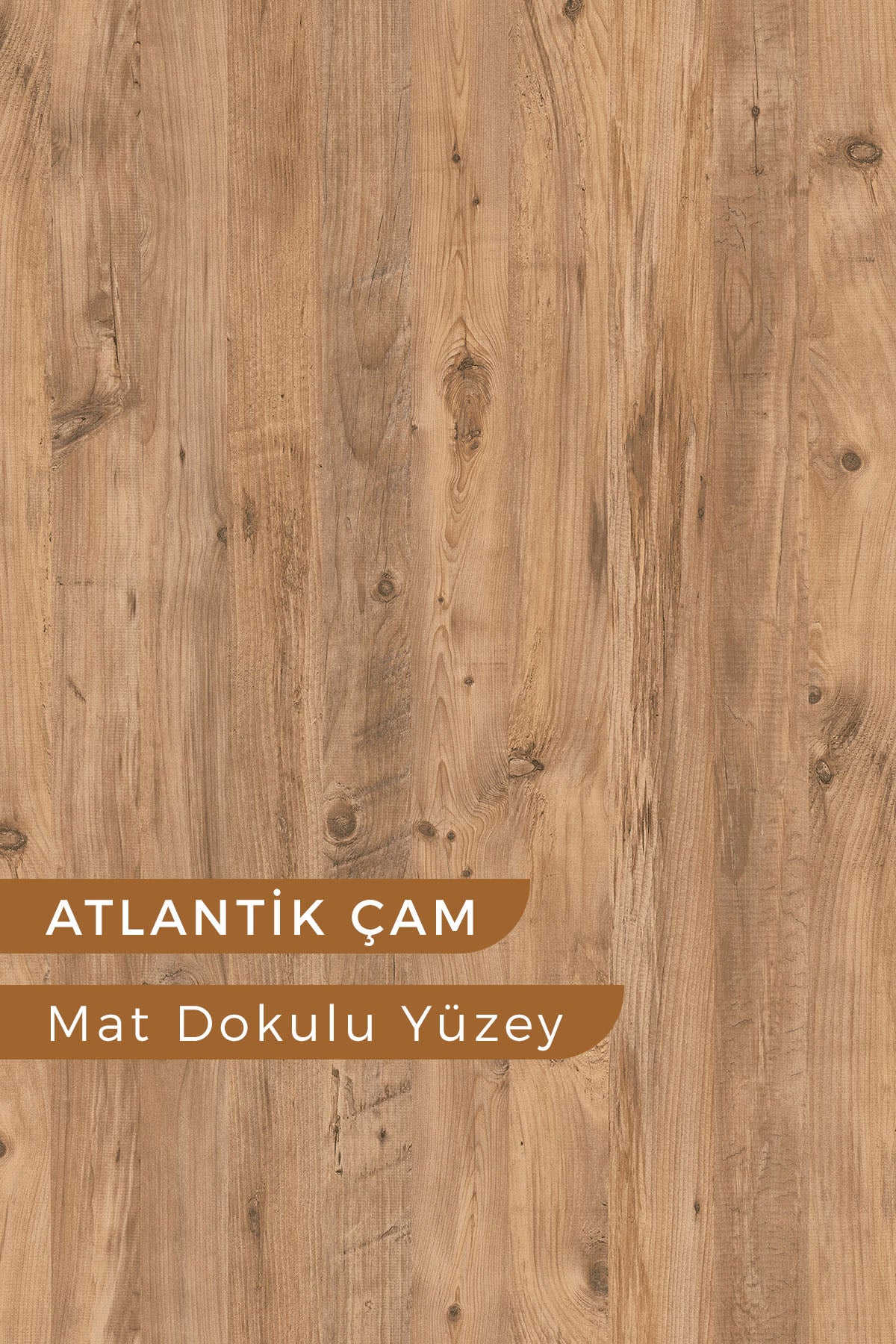 AD-2 Banyo Dolabı, Tek Kapaklı Lavabo Üstü Aynalı Banyo Dolabı - Atlantik Çam