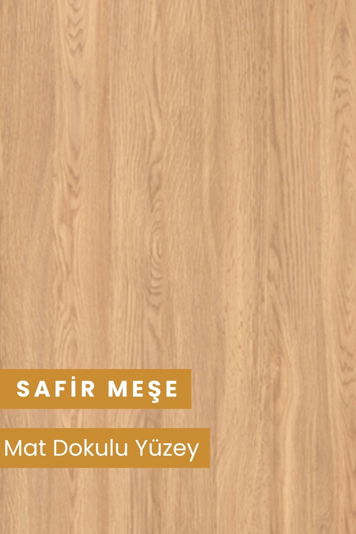 OS-1 İskandinav Raflı Orta Sehpa - Safir Meşe